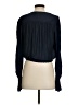 Ramy Brook 100% Polyester Black Long Sleeve Blouse Size S - photo 2