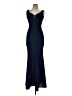 NW Nightway Solid Blue Cocktail Dress Size 6 - photo 1