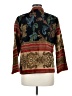 Sag Harbor Print Gold Jacket Size 8 Petite - photo 2