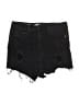 Refuge Black Denim Shorts Size 10 - photo 1