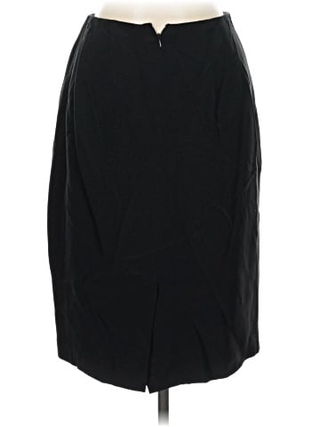 Linda Allard Ellen Tracy Silk Skirt (view 2)