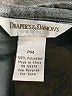 Draper's & Damon's 100% Polyester Metallic Silver Long Sleeve Blouse Size M (petite) - photo 7