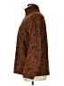Lands' End 100% Polyester Animal Print Brown Pullover Sweater Size XL - photo 5