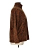 Lands' End 100% Polyester Animal Print Brown Pullover Sweater Size XL - photo 4