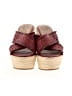 Vintage Foundry Burgundy Wedges Size 6 - photo 2