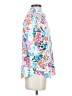 Blair Floral Teal 3/4 Sleeve Blouse Size S - photo 4
