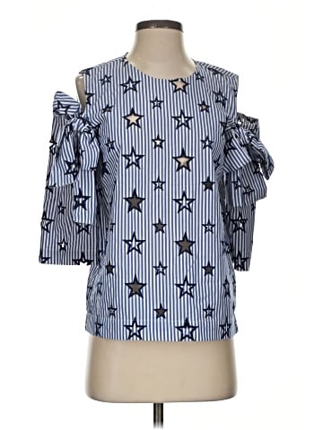 Sandro 3/4 Sleeve Blouse (view 1)