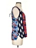 One September 100% Rayon Blue Sleeveless Blouse Size XS - photo 4