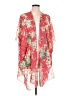 Indulge 100% Polyester Red Kimono Size L - photo 1
