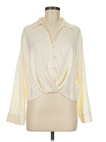 Lulus Long Sleeve Blouse (view 1)