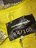 Custommade Argyle Yellow Casual Dress Size S - photo 7