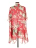 Indulge 100% Polyester Red Kimono Size L - photo 2