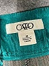 Cato Chevron-herringbone Gray Dress Pants Size 10 - photo 7