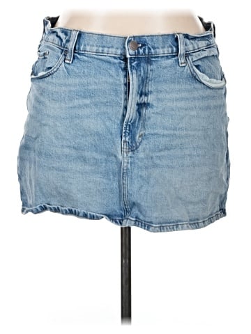 a.n.a. A New Approach Denim Skirt (view 1)