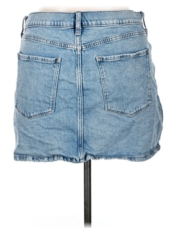 a.n.a. A New Approach Denim Skirt (view 2)