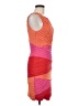 BCBGMAXAZRIA Color Block Orange Cocktail Dress Size M - photo 4
