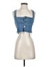 Reformation Blue Sleeveless Top Size 2 - photo 1