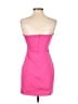 Zara Solid Pink Cocktail Dress Size S - photo 2