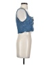 Reformation Blue Sleeveless Top Size 2 - photo 4
