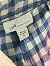 J.Jill Checkered-gingham Blue Casual Pants Size XL - photo 7