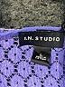 I.N. Studio 100% Polyester Blue Short Sleeve T-Shirt Size L - photo 7