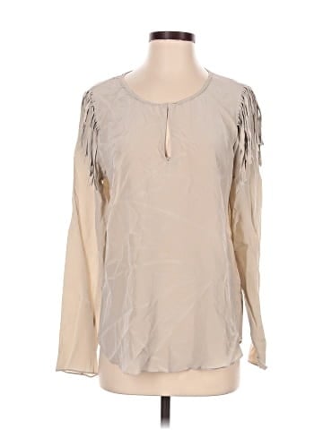 Rory Beca Long Sleeve Silk Top (view 1)