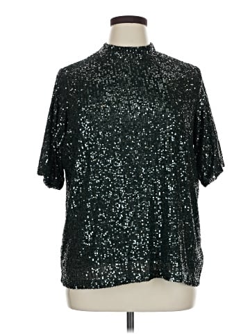 Calvin Klein Short Sleeve Blouse (view 1)