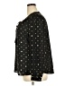 Faded Glory 100% Polyester Polka Dots Black Long Sleeve Blouse Size 20 - photo 5