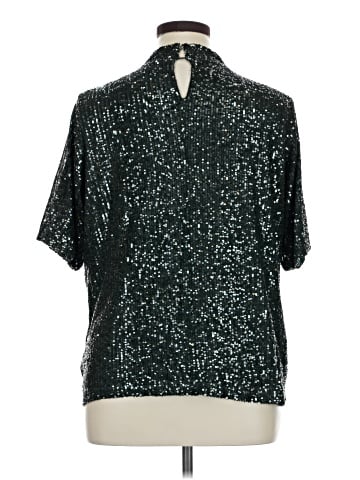 Calvin Klein Short Sleeve Blouse (view 2)