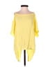 Forever 21 Yellow 3/4 Sleeve Blouse Size S - photo 1