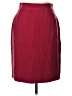 Chaus Solid Burgundy Formal Skirt Size 10 - photo 1