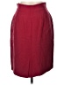 Chaus Solid Burgundy Formal Skirt Size 10 - photo 2