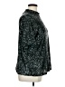 Calvin Klein Metallic Black Short Sleeve Blouse Size 1X - photo 4