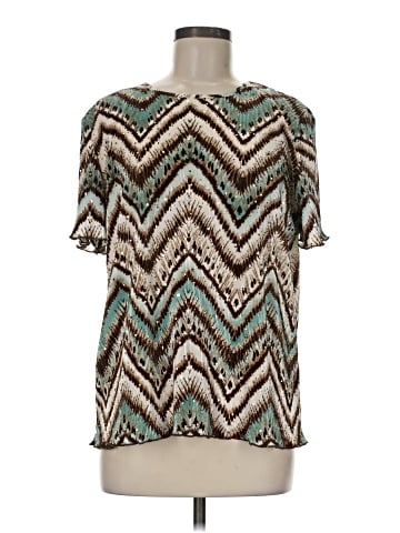Alfred Dunner Short Sleeve Blouse (view 1)