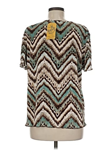 Alfred Dunner Short Sleeve Blouse (view 2)