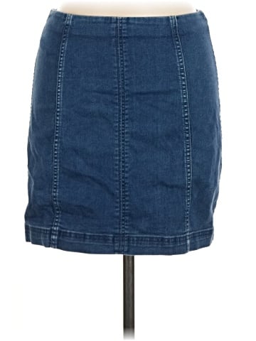 Free People Denim Skirt (view 1)