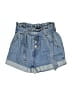 Forever 21 Blue Denim Shorts Size 9 - 10 - photo 1