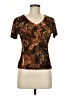 Unbranded Brown Short Sleeve Top Size M (estimated) - photo 1