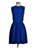 Gap Solid Blue Casual Dress Size 2 - photo 1