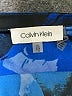 Calvin Klein 100% Polyester Print Blue Long Sleeve Blouse Size XL - photo 7