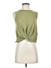 Deletta Green Sleeveless Top Size S - photo 1
