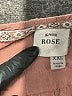 Knox Rose 100% Elastic Brown 3/4 Sleeve Blouse Size XXL - photo 7