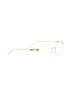 Quay Gold Ivory Sunglasses One size - photo 1