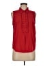 Tommy Hilfiger Red Sleeveless Blouse Size M - photo 1