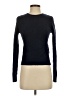 Pink Pineapple 100% Cashmere Black Cashmere Pullover Sweater Size S - photo 1
