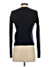 Pink Pineapple 100% Cashmere Black Cashmere Pullover Sweater Size S - photo 2