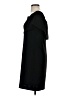Charles Henry Solid Black Cocktail Dress Size S - photo 5