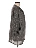 Love on a Hanger 100% Polyester Gray Cardigan Size M - photo 4