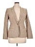 Calvin Klein 100% Polyester Stripes Solid Tan Blazer Size 14 - photo 1
