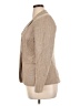 Calvin Klein 100% Polyester Stripes Solid Tan Blazer Size 14 - photo 5